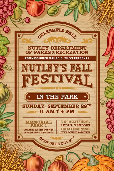 Nutley New Jersey Township Of Nutleys Fall Festival In